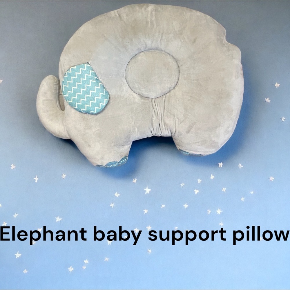 Elephant Baby Support Pillow